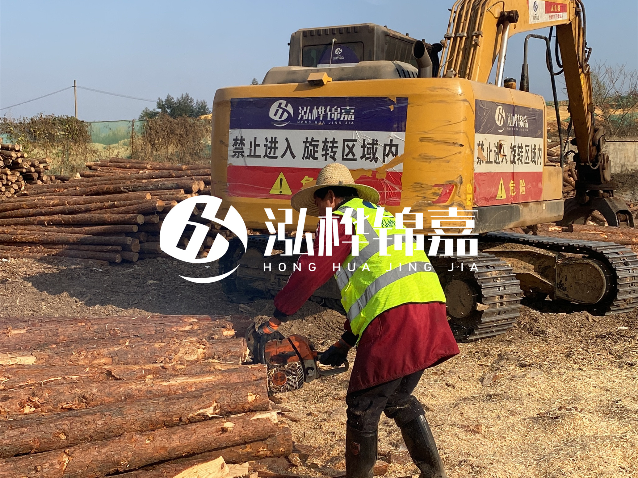 貴州河道木樁廠家泓樺錦嘉 - 松木樁梢徑怎么測(cè)量？